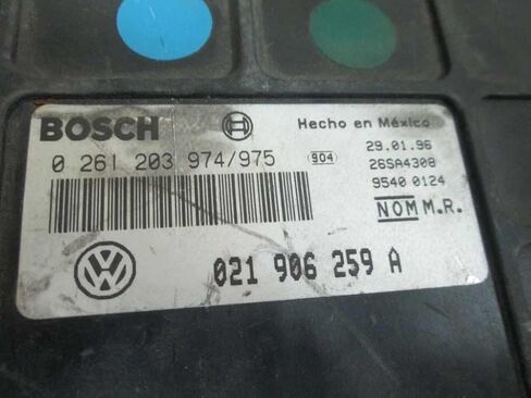 وحدة التحكم في المحرك ECM تناسب 1996 96 متوافقة مع VW Golf المتوافقة مع Jetta 021 906 259 A 021906259A in Saudi Arabia