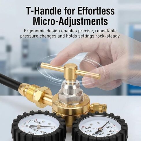 طقم تعبئة الصدمات بالنيتروجين مع مقياس النيتروجين 700 رطل لكل بوصة مربعة بدون فقدان شريدر تشاك متوافق مع الصدمات مع صمام شريدر على الدراجة على الطرق الوعرة، ATV، UTV والسيارات، كاواساكي، هوندا، يامادا in Kuwait