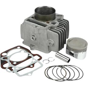 طقم هيكل أسطواني للمكبس والحلقات 56.5 مم مناسب لـ LF150 150cc 1P56FMJ متوافق مع المحرك الأفقي 150 دراجة الطرق غير الممهدة (14 مم مجموعة واحدة) in Kuwait