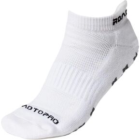 جوارب الكاحل Ultragrip V2 مزدوجة الجوانب بتقنية مضادة للانزلاق (أبيض، متوسط) in Kuwait