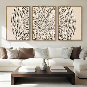ANHUIB Jesus Wall Art 16x24 Inch Jesus Feeds The 5000 Canvas Wall Art Set of 3 Framed Easter Christian Wall Decor Modern Abstract Art Print for Living Room Bedroom Office in Kuwait