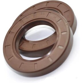 1/2PCS ID 20 MM Oil Seal Skeleton Brown Fluoro FKM Fluorine Rubber Hydrauli Spring U Lip TC Ring Gasket 20x38x10 20x38x7(20x38x8 2PCS) in Kuwait