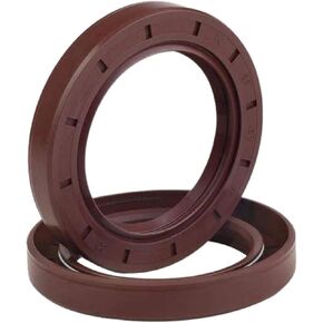 1PC 2PC ID 16 17 MM TC Oil Seal Skeleton Brown Fluoro FKM Fluorine Rubber Hydrauli Spring Gasket 16x35x10 16x30x7 16x35x7(17x27x7 2PCS) in Kuwait