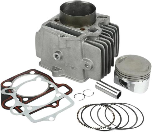 طقم هيكل أسطواني للمكبس والحلقات 56.5 مم مناسب لـ LF150 150cc 1P56FMJ متوافق مع المحرك الأفقي 150 دراجة الطرق غير الممهدة (14 مم مجموعة واحدة) in Kuwait