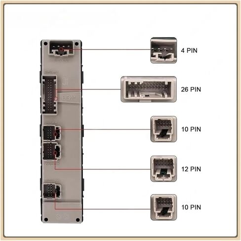 5883319 15883320 Electric Power Window Switch Compatible with Cadillac GMC Sierra Yukon Chevrolet Suburban Tahoe 2003 2004 2005 2006 2007(15883320) in Saudi Arabia