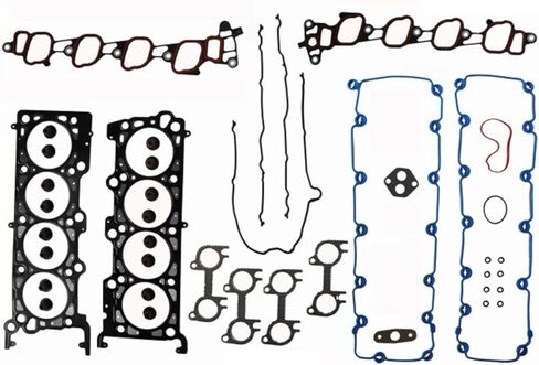 Engine Re-Ring Kit for 2000-2003 Ford Lincoln 5.4L 330 V8 Triton - Standard Size Premium Rings and Bearings, Full Gasket Set in Saudi Arabia