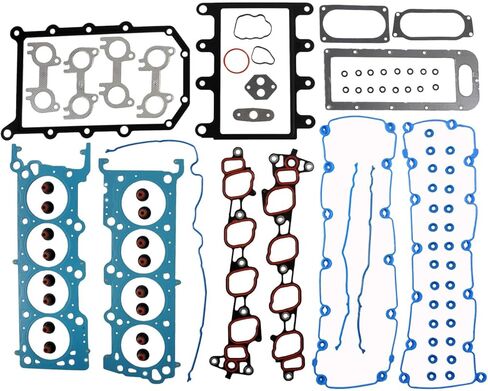 مجموعة إعادة حلقة المحرك لـ 2001-2004 Ford F-150 Supercharged 5.4L 330 V8 Triton - حلقات ومحامل مميزة ذات حجم قياسي in Saudi Arabia