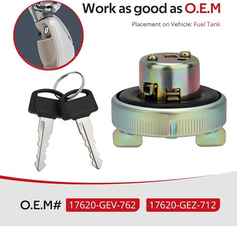 JAVIK Fuel Gas Tank Cap For Honda CHF50 2002-2009 NPS50 2003-2024 O.E.M# 17620-GEV-762 17620-GEZ-712 in Saudi Arabia