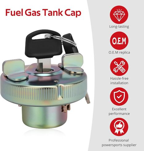JAVIK Fuel Gas Tank Cap For Honda CHF50 2002-2009 NPS50 2003-2024 O.E.M# 17620-GEV-762 17620-GEZ-712 in Saudi Arabia