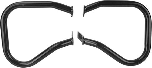 HDBUBALUS Motorcycle Saddlebag Guard Rear Crash Bars for Harley Low Rider ST FXLRST 2022-2024 Sport Glide FLSB 2018-2023 Black in Saudi Arabia