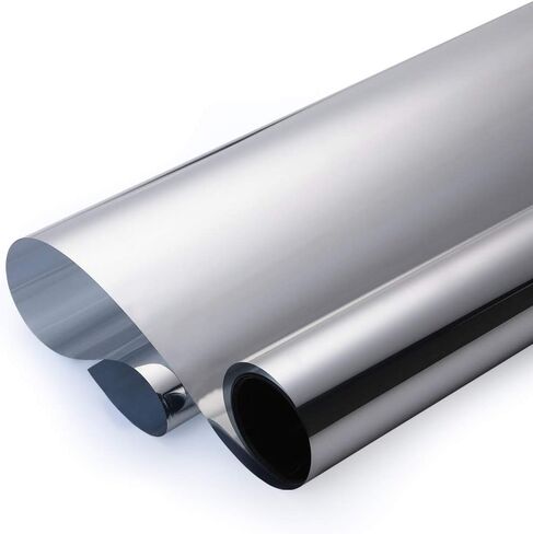 30" x 10 FT ONE Way Mirror Film Reflective Silver 20% Window Tint Super Privacy! in Saudi Arabia