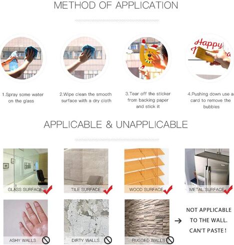 195 قطعة من ملصقات النوافذ الملتصقة برقائق الثلج لعيد الميلاد، ملصقات نافذة عيد الميلاد 8 ورقات in Kuwait