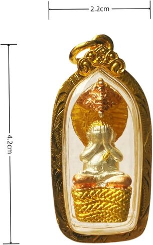 032.A Thai temple amulet features an image of the Weeping Buddha (also known as the Masked Buddha), which is believed to bring good luck, ward off harm and attract wealth.Have an independent ID card in Saudi Arabia