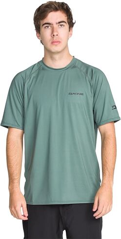 Dakine Men's Standard Short Sleeve Rashguard – UPF 50+ Quick-Dry Swim Shirt for Surf, Paddle, Outdoor, and Gym Use in Saudi Arabia
