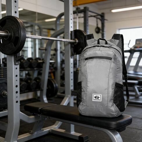 20L Ultra Lightweight Foldable Backpack, Small Hiking Rucksack Ultralight, Water Resistant Travel Packable Daypack for Men Women, for Outdoor Sport Travelling Walking Hiking Camping Biking(Grey) in Saudi Arabia