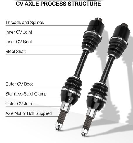 Rear Right Left CV Axles set for 2000 For Polaris Sportsman 335,2001 2002 For Polaris Sportsman 400,2000 2001 For Polaris Diesel 455,1999 2000 2001 2002 For Polaris Sportsman 500 2pcs 1380142 in Saudi Arabia