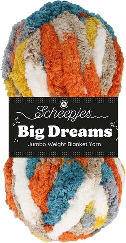 Scheepjes Big Dreams 1x200g - 512 Empower, Gray Yarn in Saudi Arabia