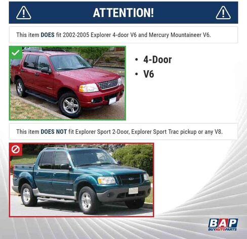 مجموعة مكيف الهواء مع مكثف وضاغط تيار متردد ومجفف لسيارة Ford Explorer & Mercury Mountaineer V6 2002 2003 2004 2005 - BuyAutoParts 60-89423CK جديد in Saudi Arabia