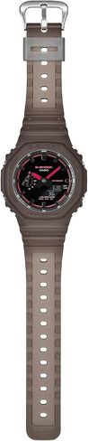 Casio G-Shock Smoke Light Analog-Digital Brown Resin Watch GA2100K-5A in Saudi Arabia