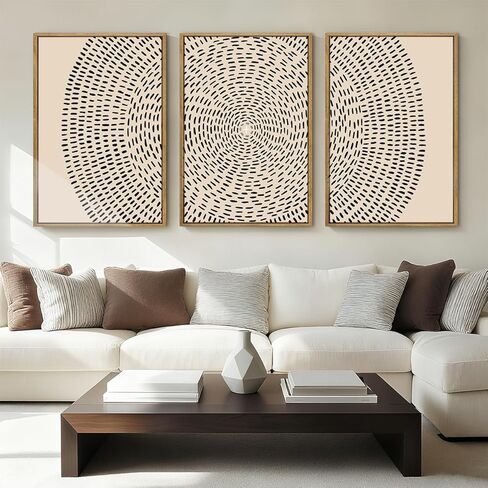 ANHUIB Jesus Wall Art 16x24 Inch Jesus Feeds The 5000 Canvas Wall Art Set of 3 Framed Easter Christian Wall Decor Modern Abstract Art Print for Living Room Bedroom Office in Kuwait