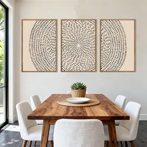 ANHUIB Jesus Wall Art 16x24 Inch Jesus Feeds The 5000 Canvas Wall Art Set of 3 Framed Easter Christian Wall Decor Modern Abstract Art Print for Living Room Bedroom Office in Kuwait