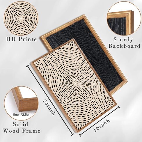 ANHUIB Jesus Wall Art 16x24 Inch Jesus Feeds The 5000 Canvas Wall Art Set of 3 Framed Easter Christian Wall Decor Modern Abstract Art Print for Living Room Bedroom Office in Kuwait