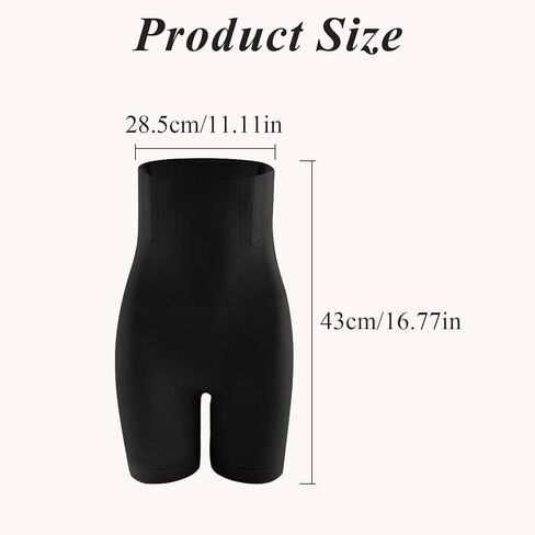 Women's High Waisted Tummy Control Shapewear Shorts, Seamless Body Shaper Girdle Underwear for Dresses in Saudi Arabia