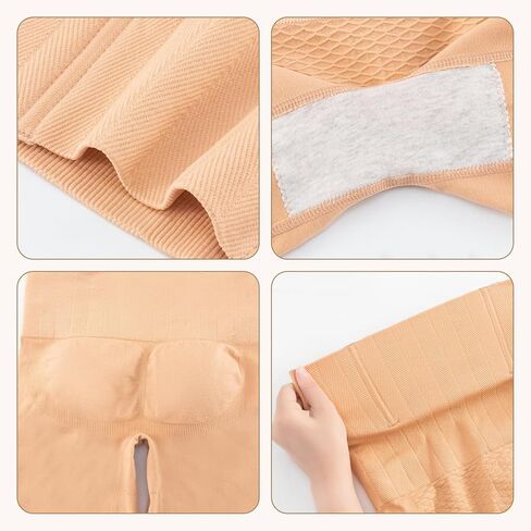 Women's High Waisted Tummy Control Shapewear Shorts, Seamless Body Shaper Girdle Underwear for Dresses in Saudi Arabia