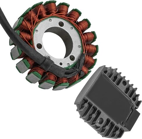 Caltric Stator & Regulator Rectifier Compatible with Kawasaki Bayou 300 Klf300B Klf-300B 1992-2001 in Saudi Arabia