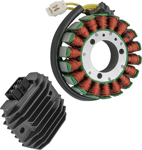 Caltric Stator & Regulator Rectifier Compatible with Kawasaki Bayou 300 Klf300B Klf-300B 1992-2001 in Saudi Arabia