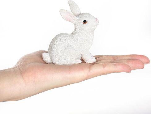 3 Pcs Easter Rabbit Figurines, Spring Bunny Statue Gifts, Cute Easter Decor Bunny Decorations for Table Home Garden in Saudi Arabia