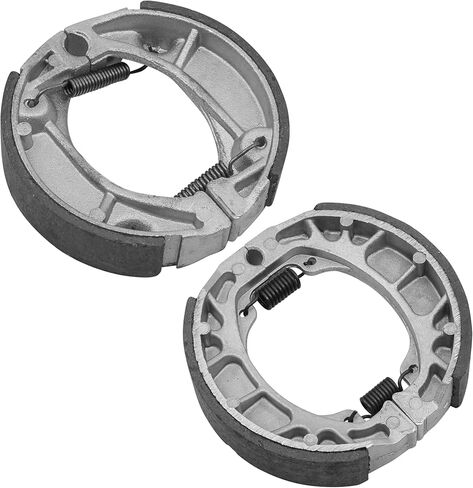 Caltric Front And Rear Brake Shoes Compatible with Honda CH80 Elite 80 1985-2000 in Saudi Arabia