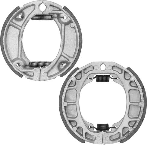 Caltric Front And Rear Brake Shoes Compatible with Honda CH80 Elite 80 1985-2000 in Saudi Arabia