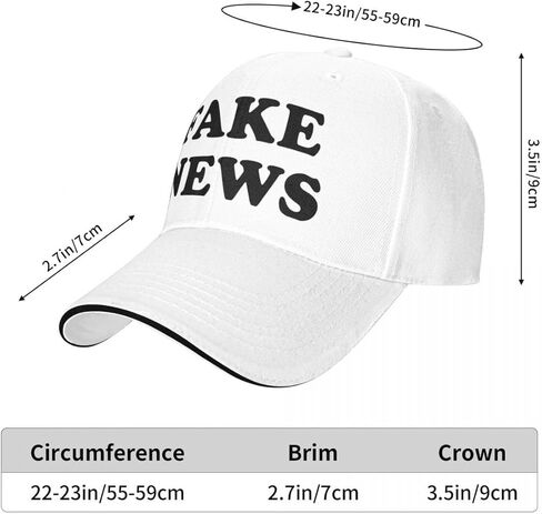 Fake News Sun Hats Golf Cap For Men in Saudi Arabia