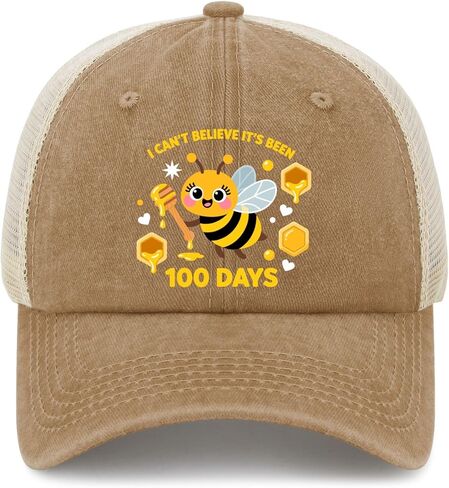I Can't Believe It's Been 100 Days Hat for Women Cool Washed Distressed in Saudi Arabia