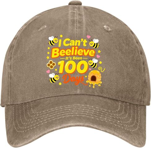 I Can't Believe It's Been 100 Days Hat for Women Vintage Washed Distressed in Saudi Arabia
