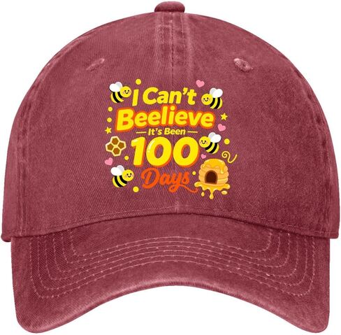 I Can't Believe It's Been 100 Days Hat for Women Vintage Washed Distressed in Saudi Arabia