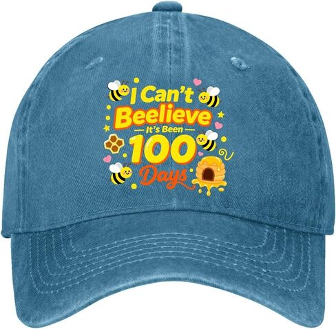 I Can't Believe It's Been 100 Days Hat for Women Vintage Washed Distressed in Saudi Arabia