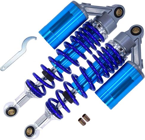 12.5 320mm Universal Rear Shock Absorbers Replacement for Honda Suzuki ATV Go Kart Quad Dirt Sport Bikes (Blue) in Saudi Arabia