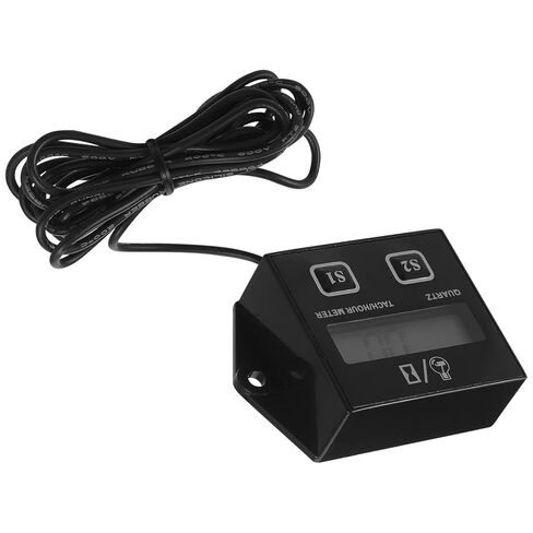 Digital Tachometer Gauge for Small Engines Lawn Mower Chain Saw ATV Motorcycle Speedometer Electronic Hour Meter for Powersports Equipment in Saudi Arabia