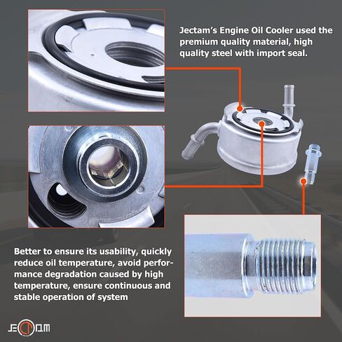 68271639AD Engine Oil Cooler Heater Compatible with Ram 1500 2017-2024 8 Cyl 5.7L for Jeep Wagoneer 2022 8 Cyl 5.7 L Replace for 68271639AC 68271639AB in Saudi Arabia