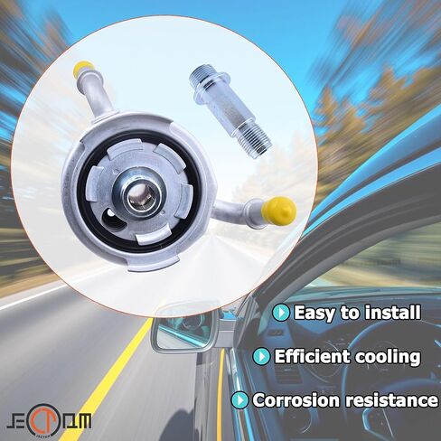 68271639AD Engine Oil Cooler Heater Compatible with Ram 1500 2017-2024 8 Cyl 5.7L for Jeep Wagoneer 2022 8 Cyl 5.7 L Replace for 68271639AC 68271639AB in Saudi Arabia