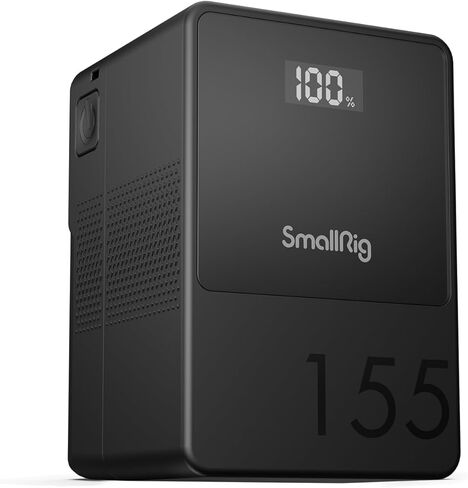 SMALLRIG V Mount Battery VB99 SE, 99Wh / 6800mAh V Mount Battery with 65W Output, 2.5H Full Charge, with USB-C, D-TAP, USB-A, Dual DC Ports, OLED Screen, for Camera, Camcorder, Monitor, Video Light in Saudi Arabia