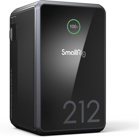 SMALLRIG V Mount Battery VB99 SE, 99Wh / 6800mAh V Mount Battery with 65W Output, 2.5H Full Charge, with USB-C, D-TAP, USB-A, Dual DC Ports, OLED Screen, for Camera, Camcorder, Monitor, Video Light in Saudi Arabia