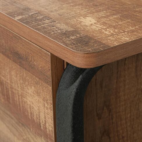 Sauder Station House 2-Drawer Lateral File Cabinet, Etched Oak Finish in Saudi Arabia