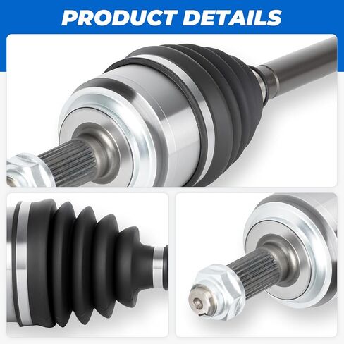 TadaMark قطعتان من عمود المحور الأمامي مناسب لسيارة Honda Civic 1.8L 2006-2015 (لسيارة 2014-2015 Civic الغاز الطبيعي، سيدان فقط) L4، ناقل حركة أوتوماتيكي، الجانب الأيسر والأيمن، لـ 66-4233، 66-4232 in Saudi Arabia