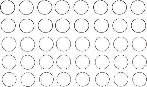 Premium Piston Rings Set | Compatible with 1991-2014 4.6L 5.4L Ford Triton | .75mm (.030 Oversized) in Saudi Arabia