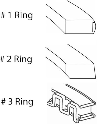Premium Piston Rings Set | Compatible with 1991-2014 4.6L 5.4L Ford Triton | .75mm (.030 Oversized) in Saudi Arabia