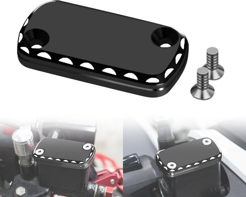 Monkey Front Brake Fluid Reservoir Cap Compatible with Monkey 125 CT125 Trail 125 DAX ST125 Motorcycle Accessories Front Brake Oil Tank Lid (Red) in Saudi Arabia
