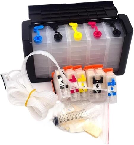 Continuous Ink Supply System 202XL 202 T202XL T302 302XL Ciss Compatible with XP 6000 6005 6001 6100 Chipless Printer in Saudi Arabia